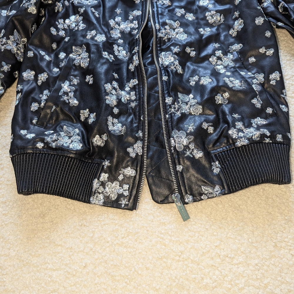 Michael Kors Black Winter Vintage Jacket Extra Small - Picture 3 of 9